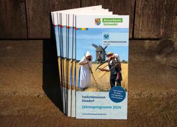 Hier ist was los! Neue Jahresbroschüre vom Freilichtmuseum Diesdorf
