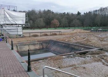 Zichtauer Waldbad: Beckensand wird ausgewechselt