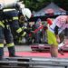 Hämmern, schleppen, schwitzen – FireFighter Challenge auf dem Holzmarkt