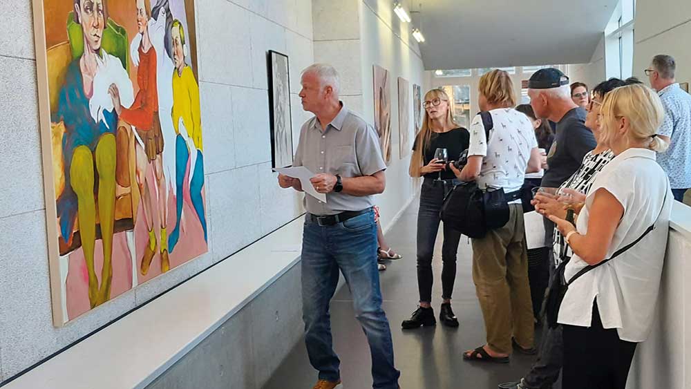 12 Wochen für die Kunst: Malerin Sandra Gutsche und das Sommeratelier Aschersleben