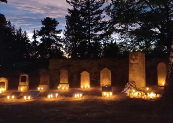 Pogromgedenken am 9. November auf dem Friedhof