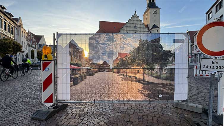 Rathausplatz: Umbau geht voran