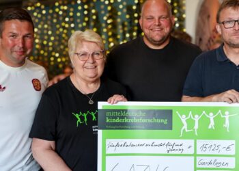 Benefizturnier bringt 15.125 Euro für die Kinderkrebsforschung