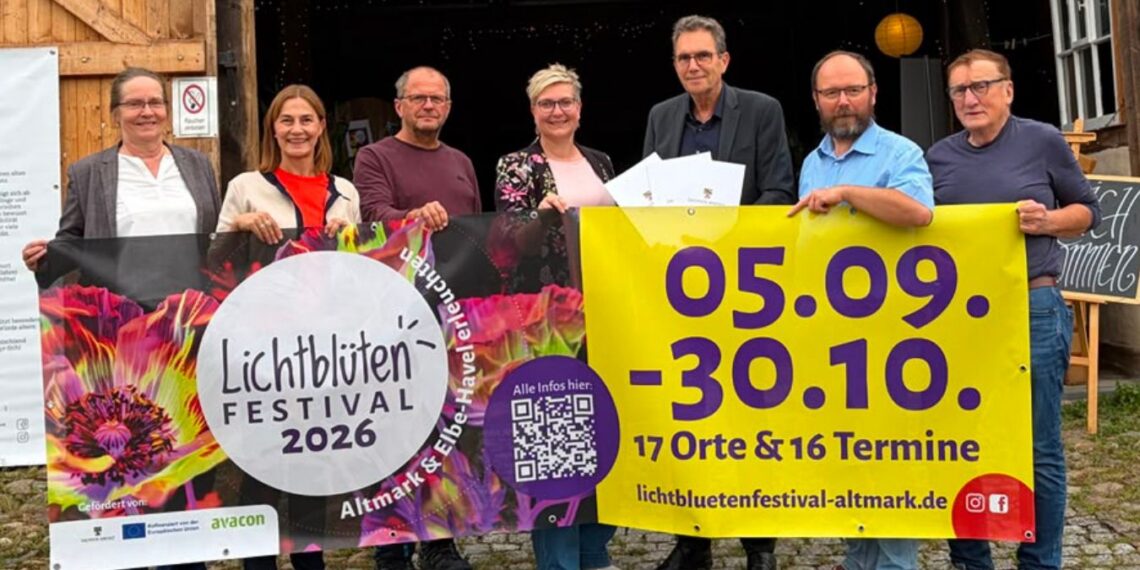 Lichtblütenfestival 2026: Wenn 17 Orte in der Region zu leuchten beginnen