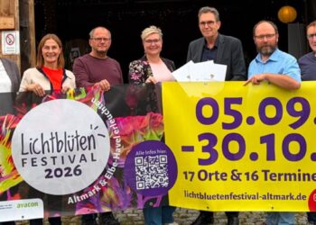 Lichtblütenfestival 2026: Wenn 17 Orte in der Region zu leuchten beginnen